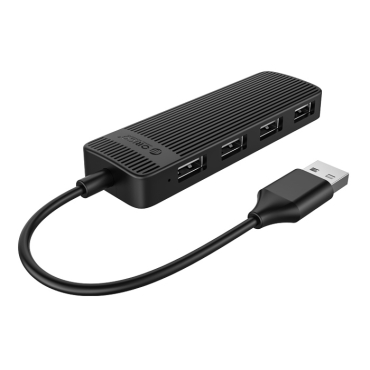 ORICO USB hub, with 4 ports μαύρο