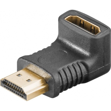 GOOBAY Αντάπτορας HDMI, Γωνιακός, 4K/60Hz, Μαύρος / 51727