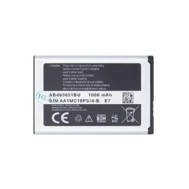 Συμβατή Μπαταρία για Samsung (AB463651BE) 3.7V ~ 1000mAh Li-Ion Bulk