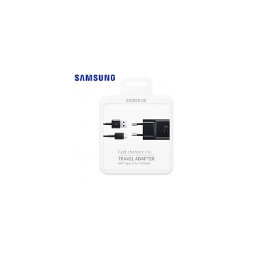 SAMSUNG TRAVEL CHARGER TYPE-C 15W 2A, BLACK ORIG. BLISTER