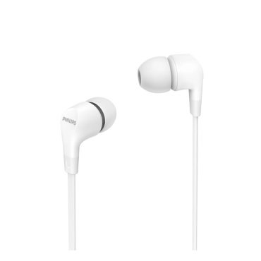 Philips TAE1105 In-ear Handsfree με Βύσμα 3.5mm, λευκό