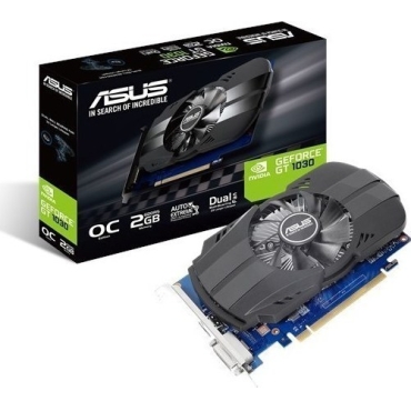 Κάρτα Γραφικών (VGA) Nvidia Asus GeForce GT 1030 Phoenix OC (2GB, DDR5, 64bit)