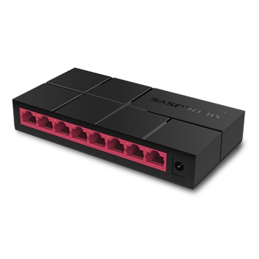 MERCUSYS Desktop Switch MS108G, με 8 Θύρες Gigabit (1Gbps) Ethernet x 10/100/1000 Mbps, Ver. 1.0