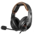 SADES Gaming Headset A2, multiplatform, 3.5mm, μαύρα