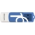 Philips Vivid 16GB USB 2.0 Stick, Λευκό - Μπλε