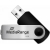 MediaRange USB 2.0 Flash Drive 16GB, Black/Silver