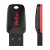 NETAC USB Flash Drive U197, 64GB, USB 2.0, μαύρο